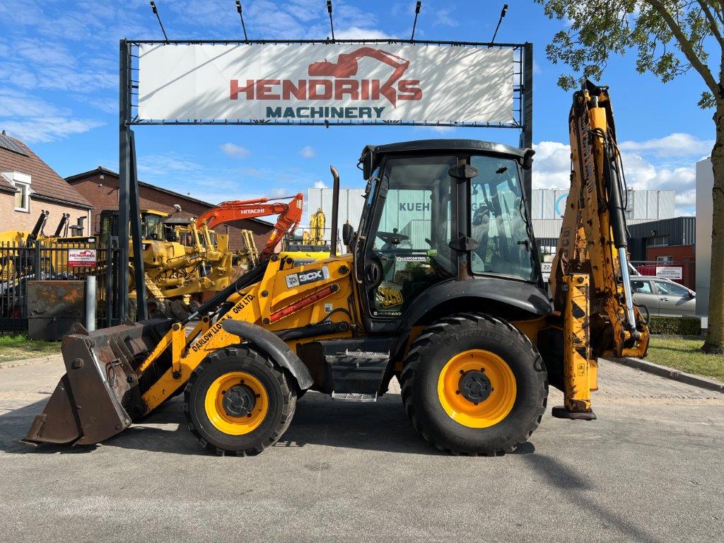 JCB 3CX Joystick Airconditioning !! 